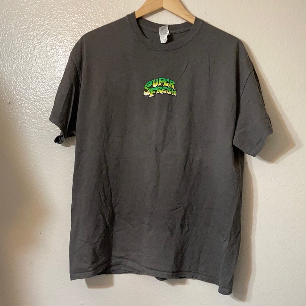 Gildan gray “ Super Fresh “ t shirt XL